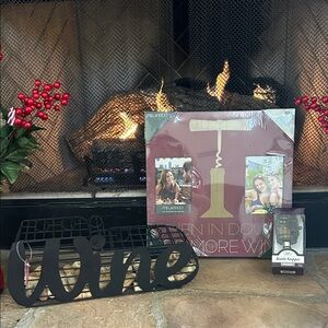 Wine cork collector, wine photo frame and wine bottle stopper